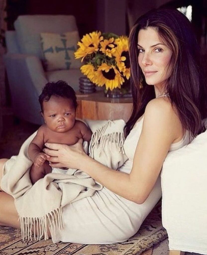 sandra bullock children