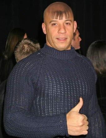 vin diesel with hair vin diesel with hair