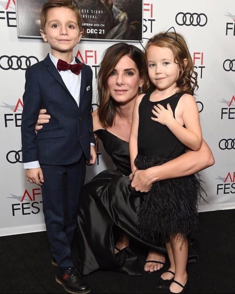 sandra bullock children