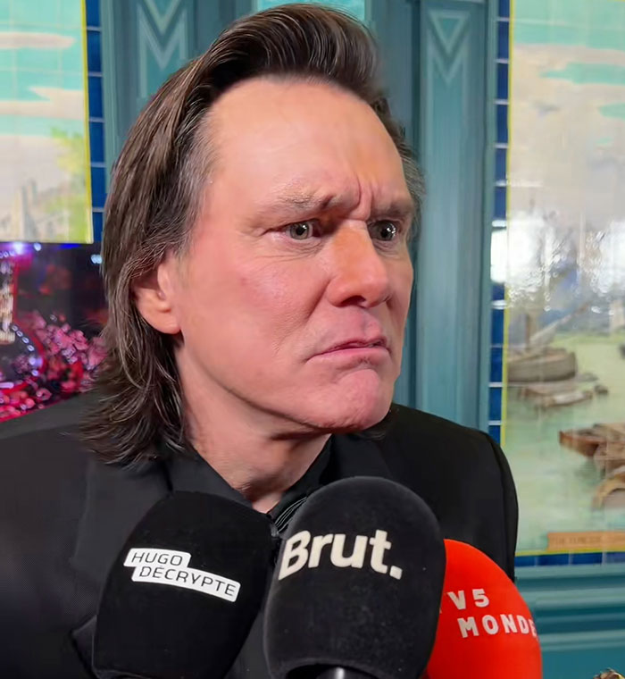 jim carrey new face