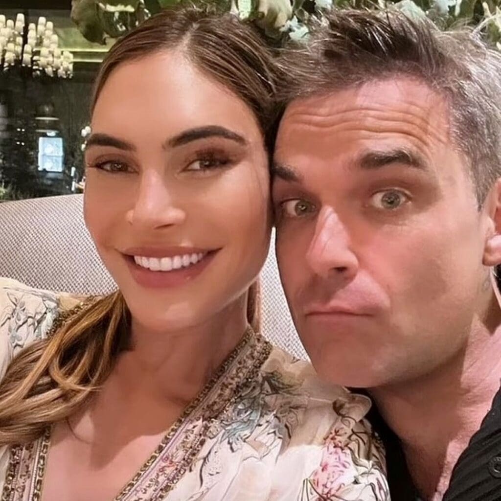 robbie williams wife