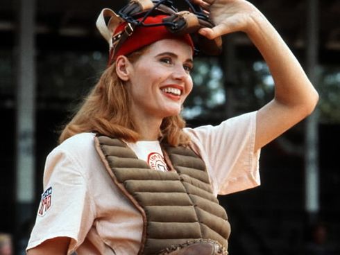 geena davis young